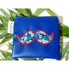 Petite Pochette Liberty et Simili cuir