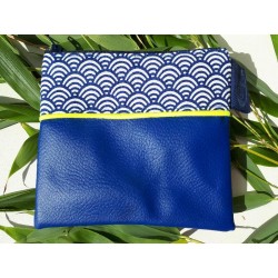 Petite Pochette Japonais et Simili cuir