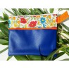 Petite Pochette Liberty et Simili cuir