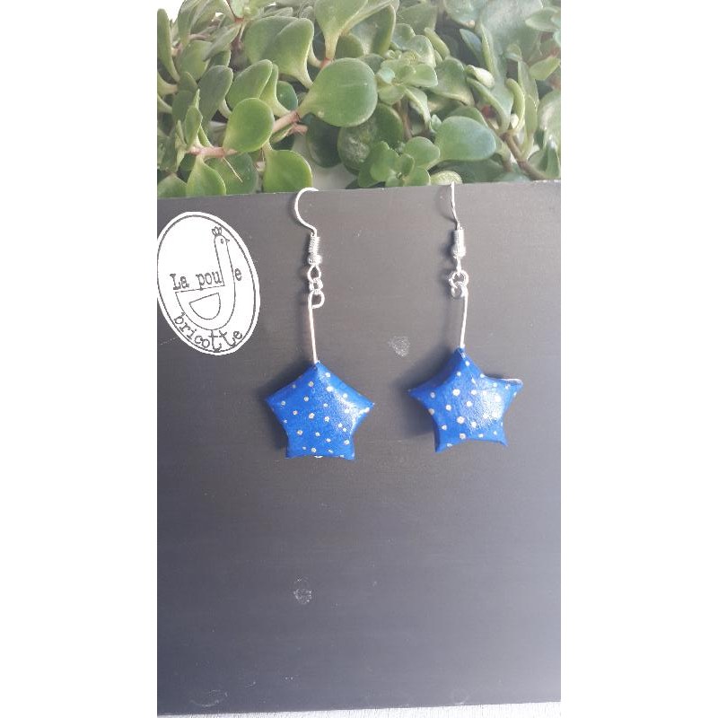 Boucles d'oreilles Etoile