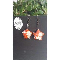 Boucles d'oreilles Etoile