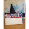 Petite Pochette Liberty et Simili cuir