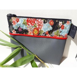 Grande Pochette Japonais et Simili cuir